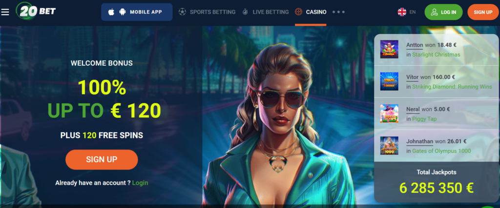 20bet Casino